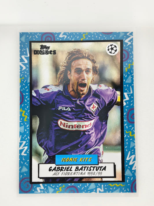 Gabriel Batistuta Iconic kits - Topps Decades 24/25