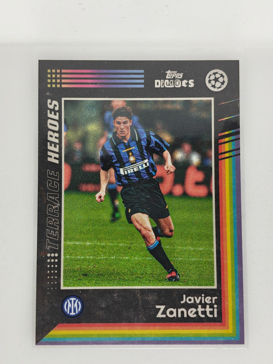 Javier Zanetti Terrace Heroes - Topps Decades 24/25