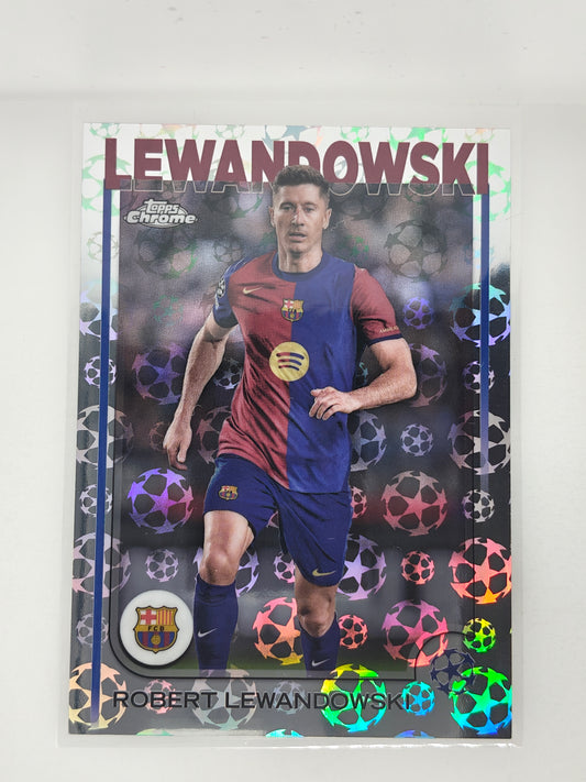 Robert Lewandowski - Topps Chrome 24/25 Logofractor