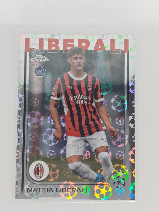 Mattia Liberali rc - Topps Chrome 24/25 Logofractor