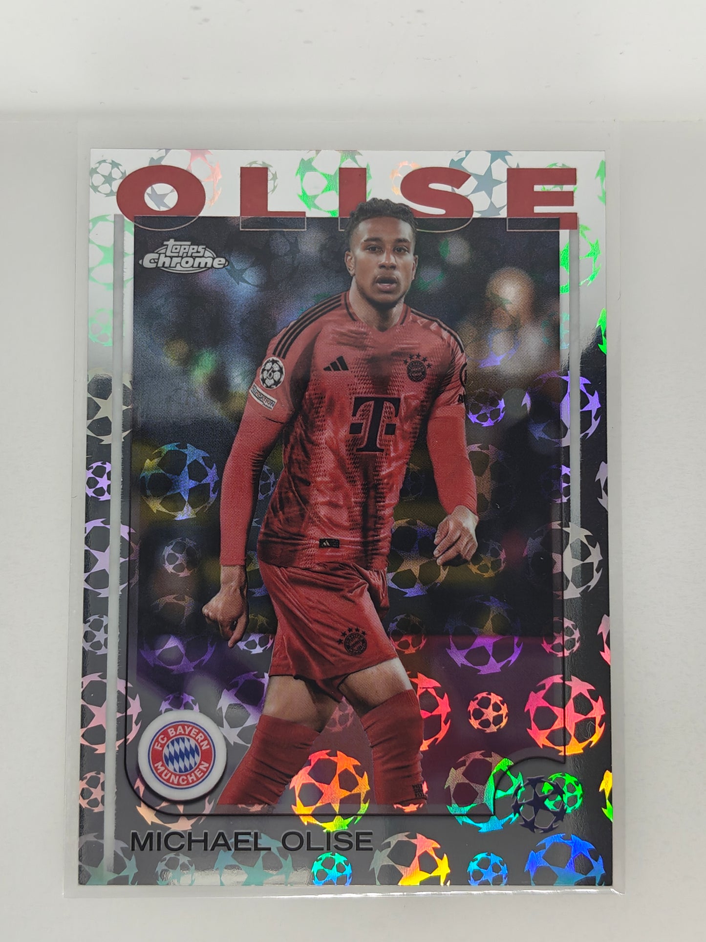Michael Olise - Topps Chrome 24/25 Logofractor