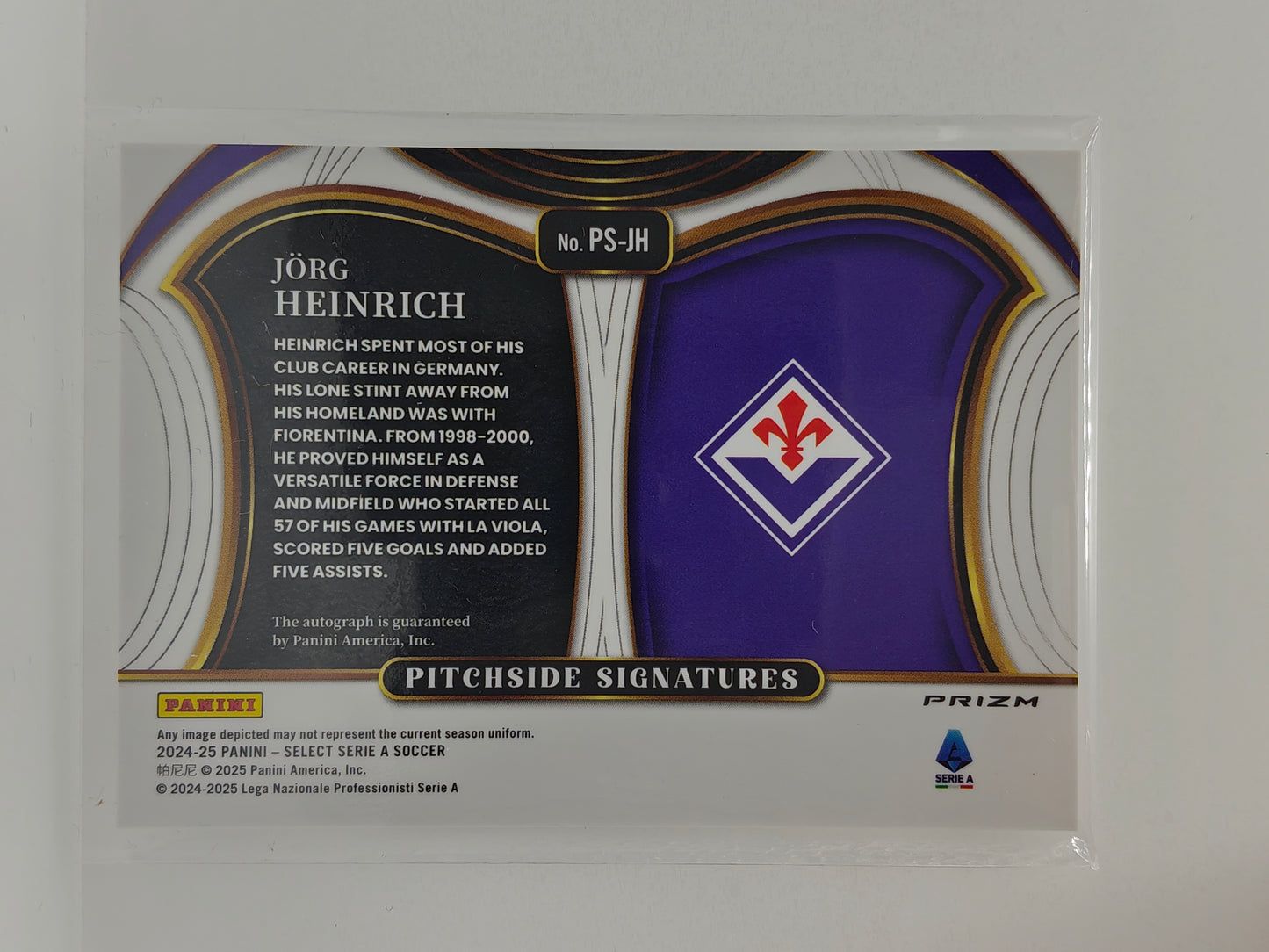 Jorg Heinrich auto - Panini Select Serie A 24/25