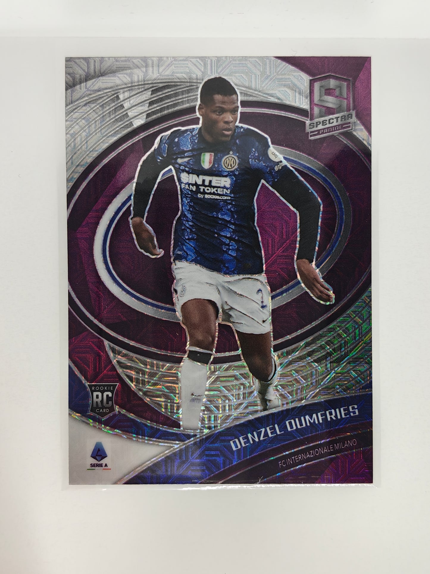 Denzel Dumfries rc purple mojo - Panini Chronicles 21/22