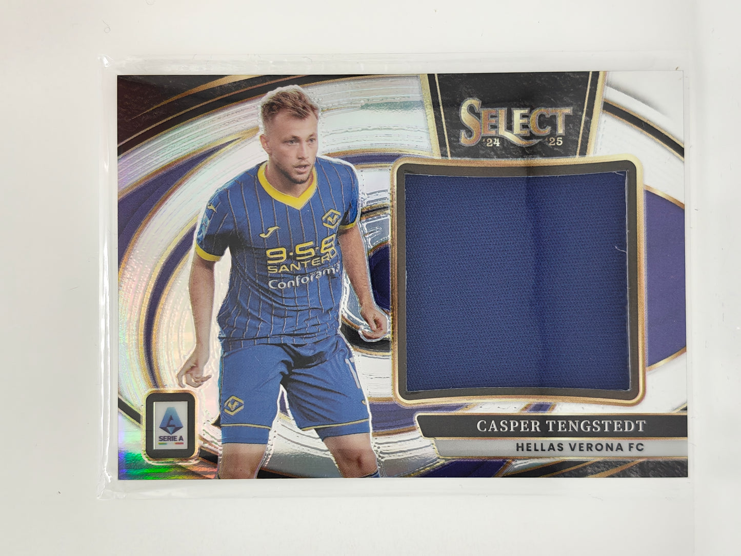 Casper Tengstedt patch - Panini Select Serie A 24/25