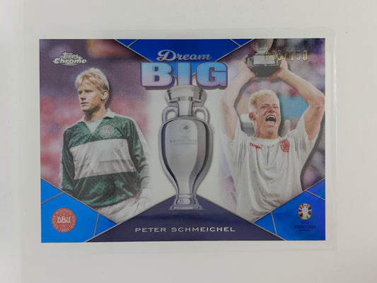 Peter Schmeichel /150 Dream big - Topps Finest euro 24