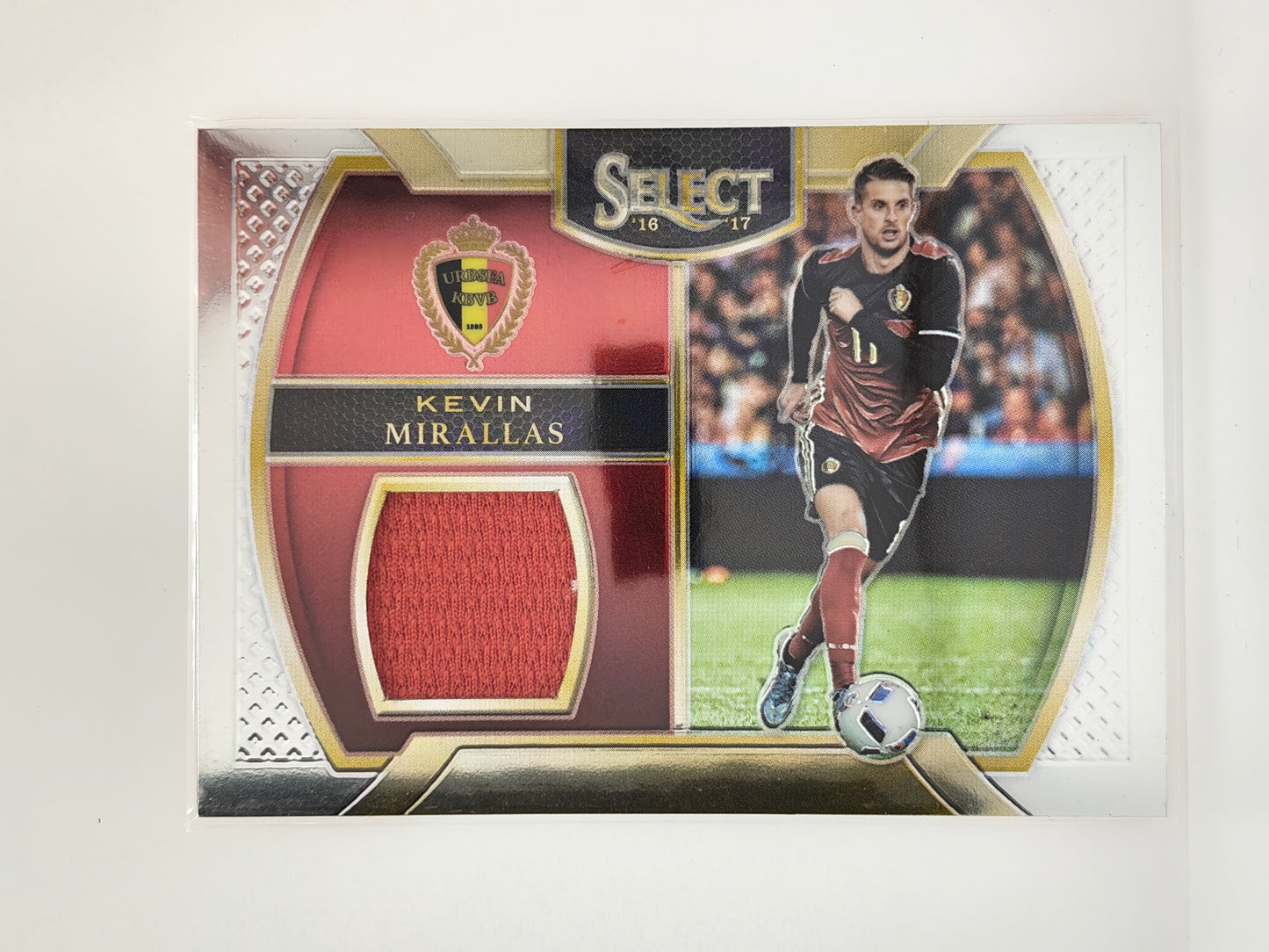 Kevin Mirallas patch Player-Worn - Panini Select 16/17