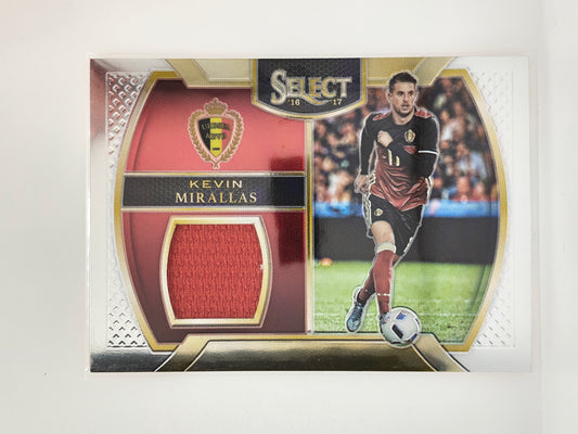 Kevin Mirallas patch Player-Worn - Panini Select 16/17