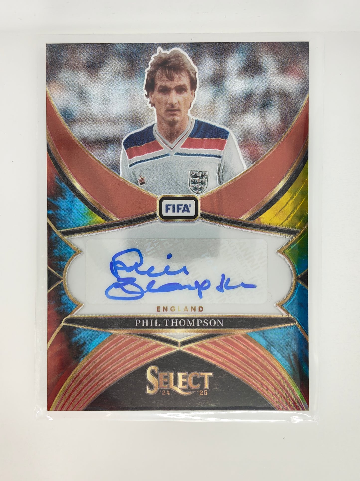 Phil Thompson auto 25/25 - Panini Select Fifa 24/25