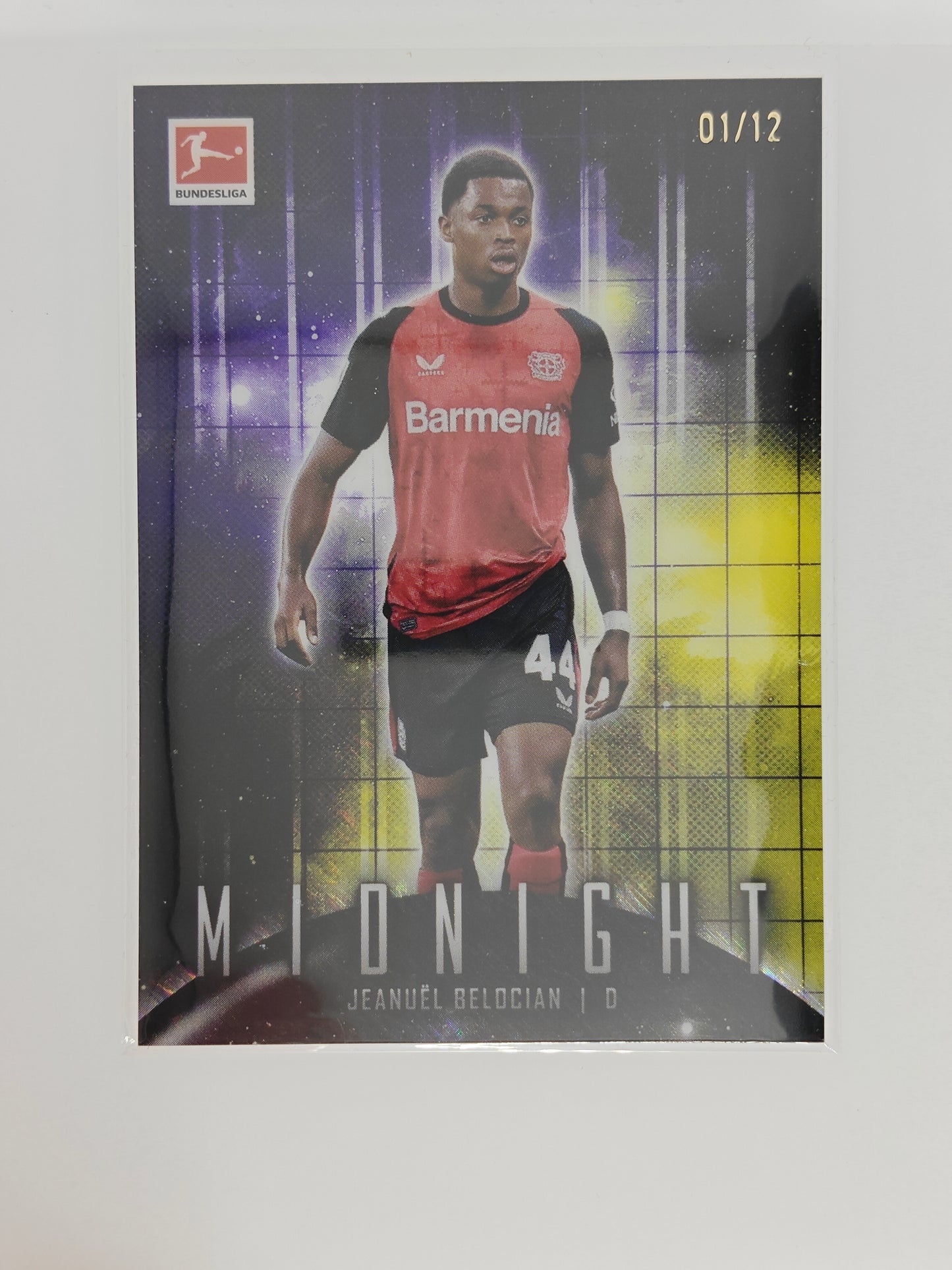 Jeanuel Belocian 1/12 midnight - Topps Midnight 24/25