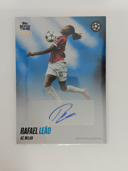 Rafael Leao auto /49  -Topps Showtime 24/25