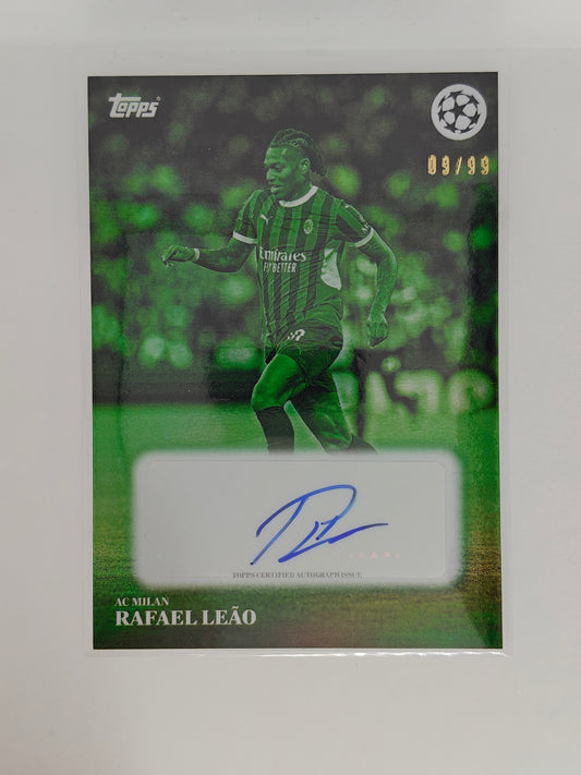 Rafael Leao auto /99 - Topps Simplicidad 24/25