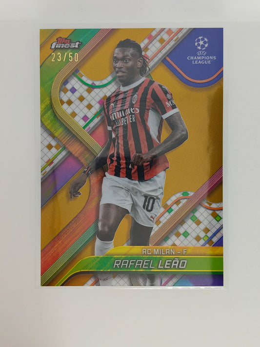 Rafael Leao /50 - Topps Finest 24/25