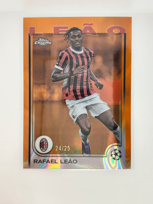 Rafael Leao /25  - Topps Chrome 24/25