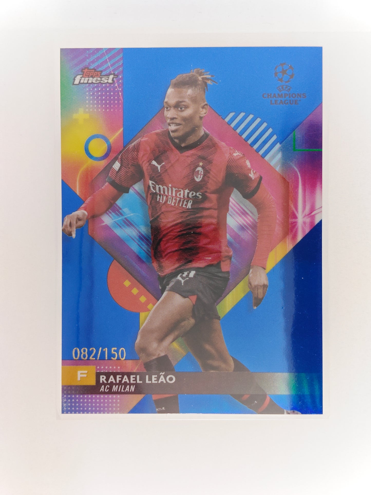 Rafael Leao /150 - Topps Finest 23/24
