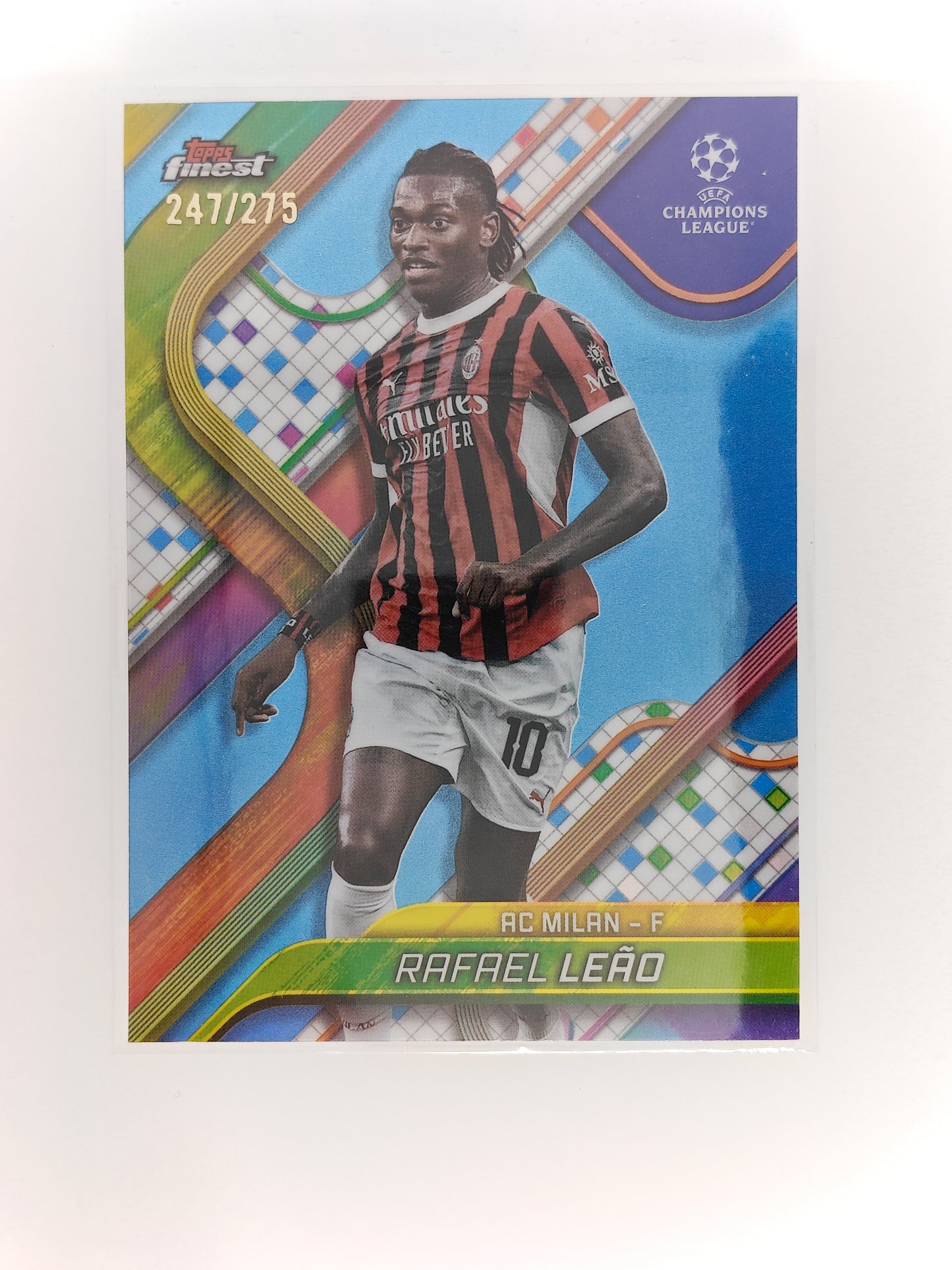 Rafael Leao /275 - Topps Finest 24/25
