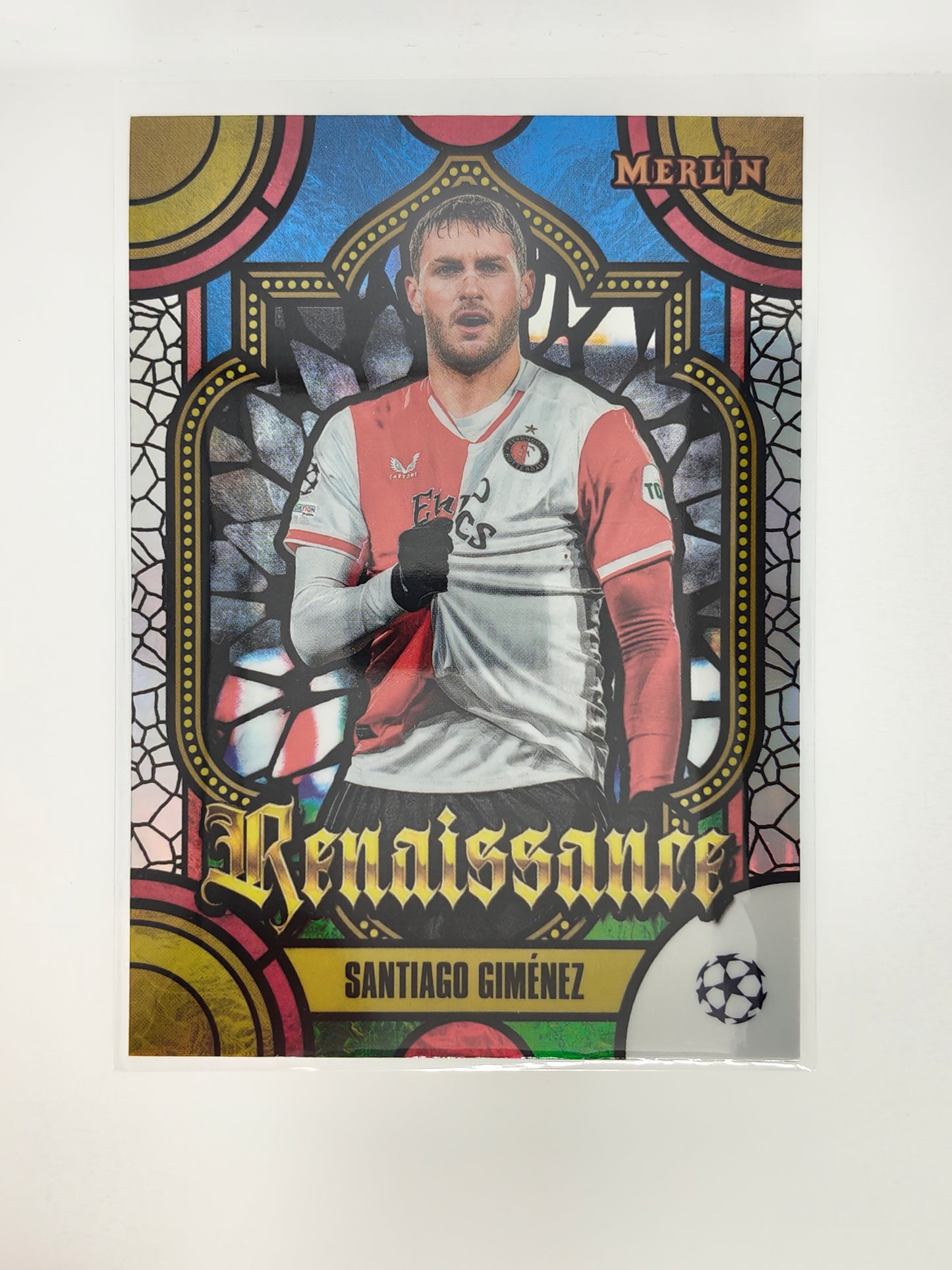 Santiago Gimenez Renaissance casehit SP - Topps Merlin 23/24