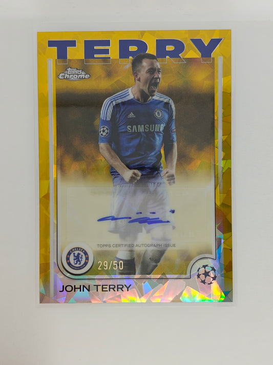 John Terry auto /50 - Topps Sapphire 24/25