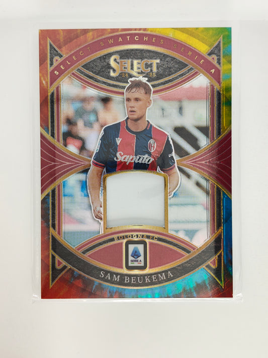 Sam Beukema patch /25 - Panini Select Serie A 24/25