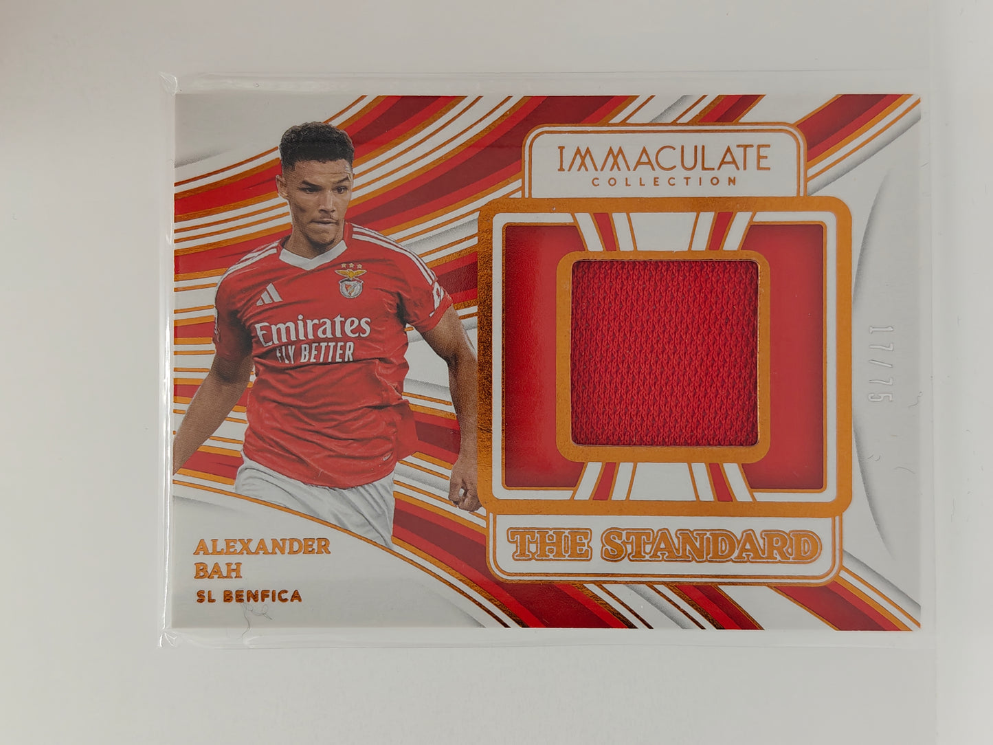 Alexander Bah patch /75 - Panini Immaculate 24/25