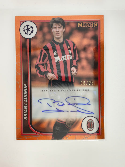 Brian Laudrup auto /25 - Topps Merlin 23/24