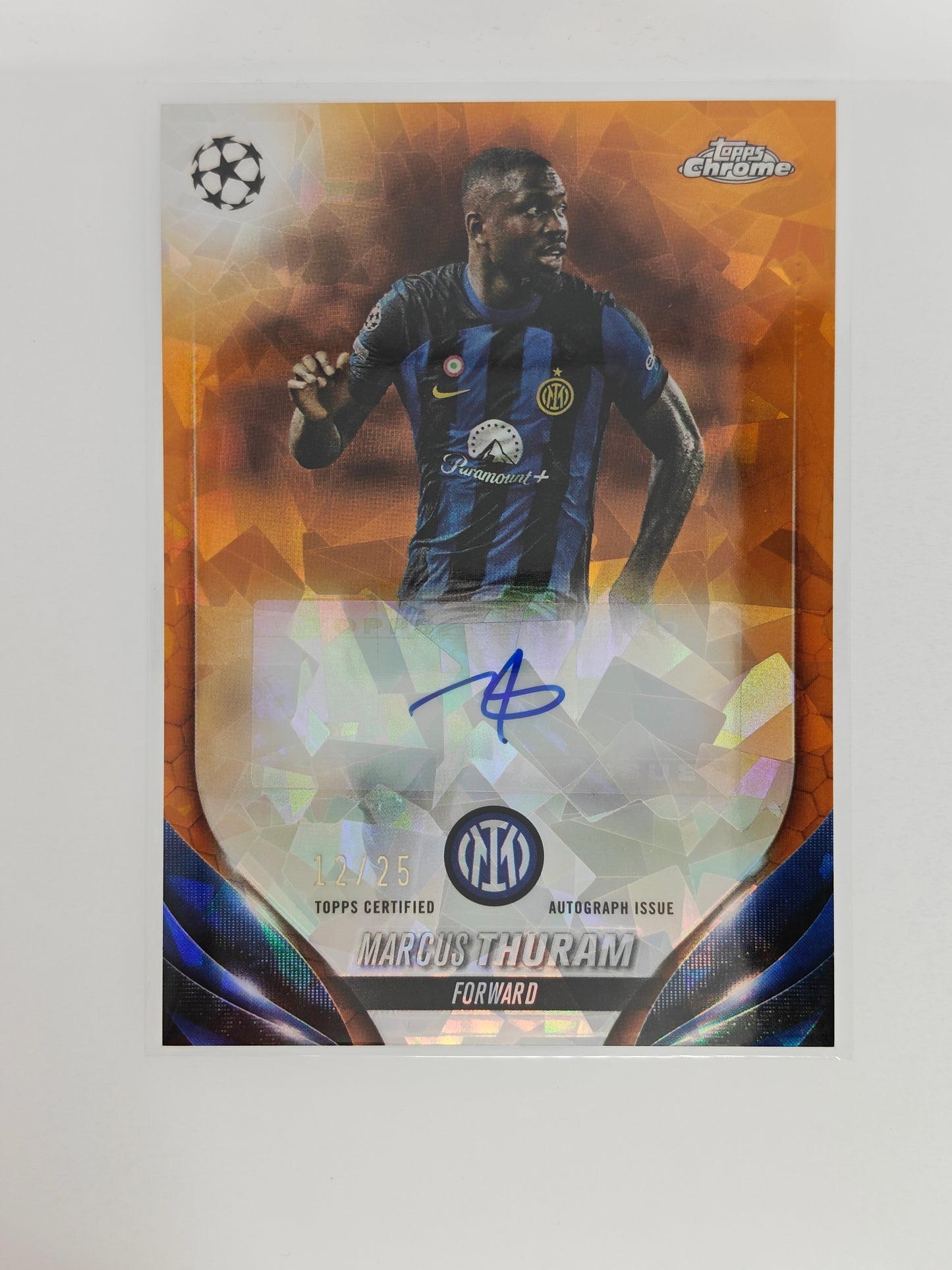 Marcus Thuram auto /25 - Topps Sapphire 23/24