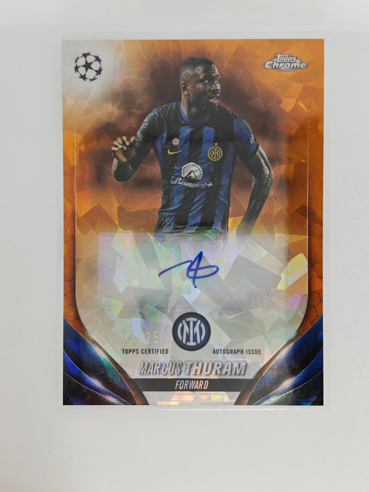 Marcus Thuram auto /25 - Topps Sapphire 23/24