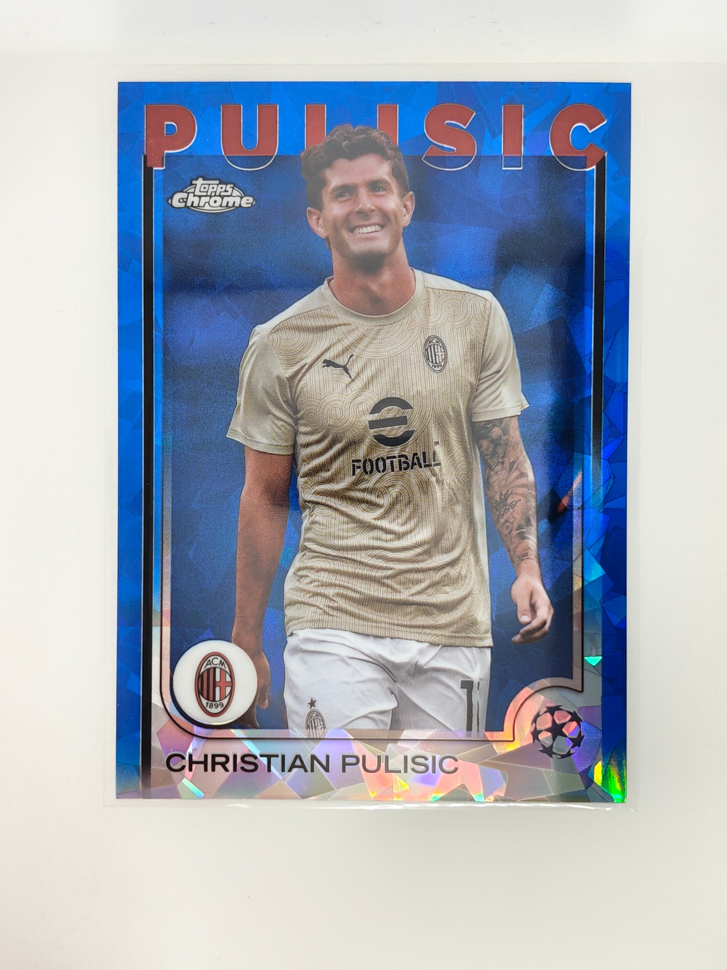 Christian Pulisic Sapphire image variation SP - Topps Sapphire 24/25