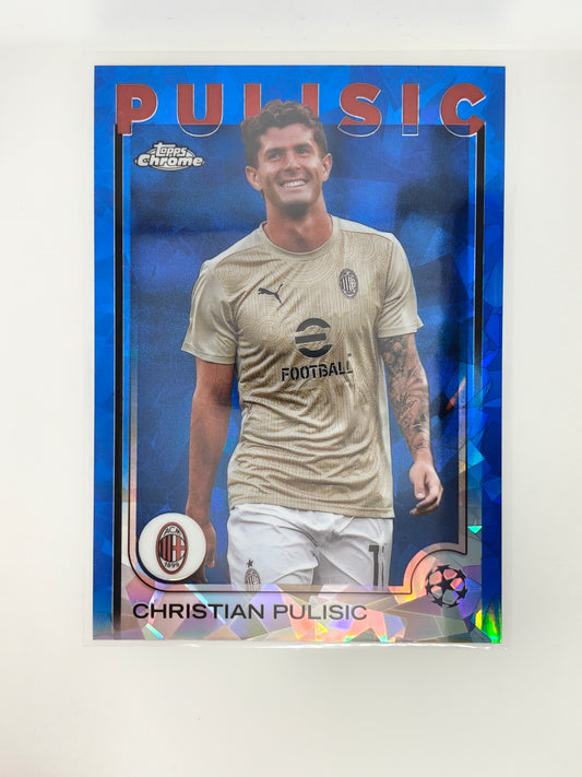 Christian Pulisic Sapphire image variation SP - Topps Sapphire 24/25