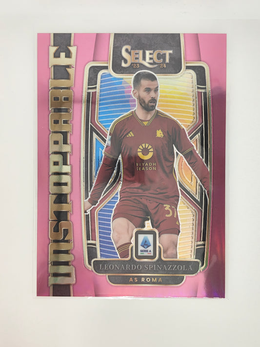 Leonardo Spinazzola /25 Unstoppable - Panini Select Serie A 23/24