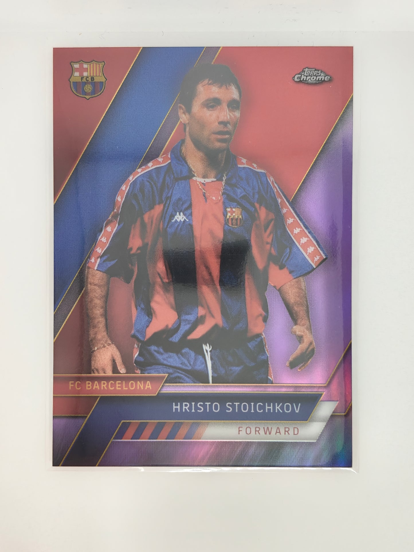 Hristo Stoichkov /15 - Topps Chrome Barca 22/23