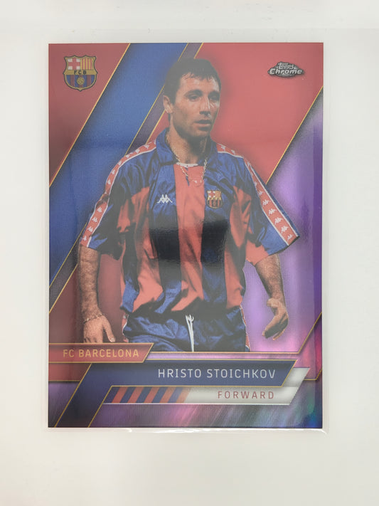 Hristo Stoichkov /15 - Topps Chrome Barca 22/23
