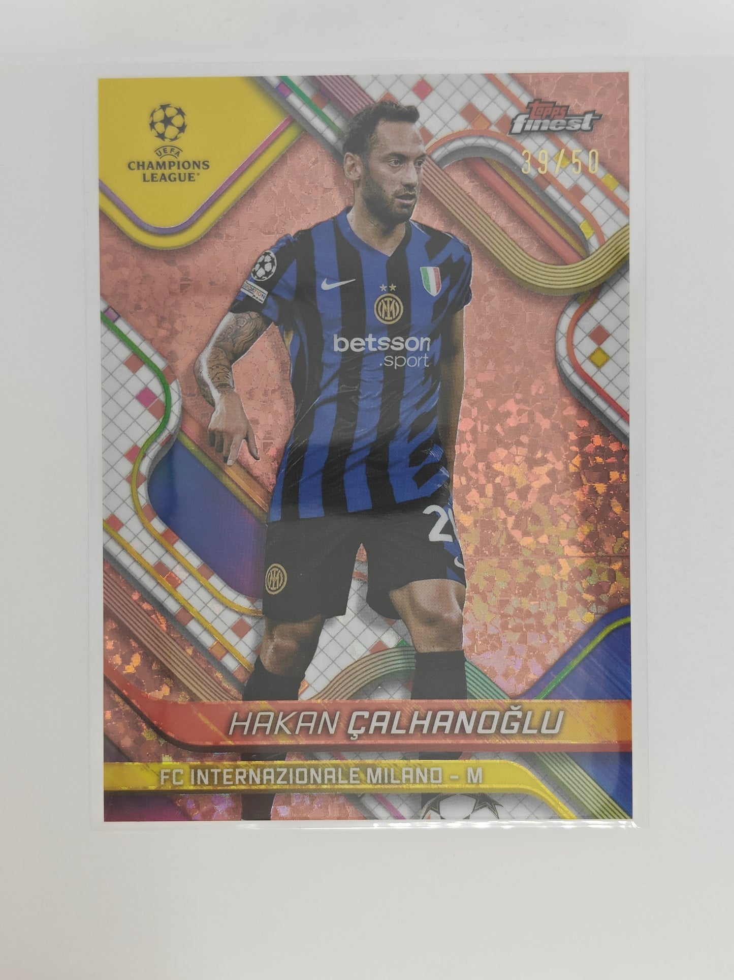 Hakan Calhanoglu /50 - Topps Finest 24/25