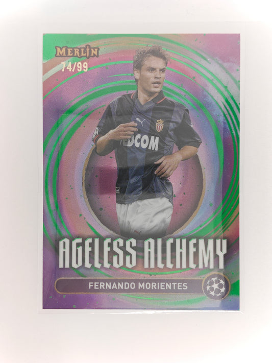 Fernando Morientes /99 Ageless Alchemy - Topps Merlin 24/25