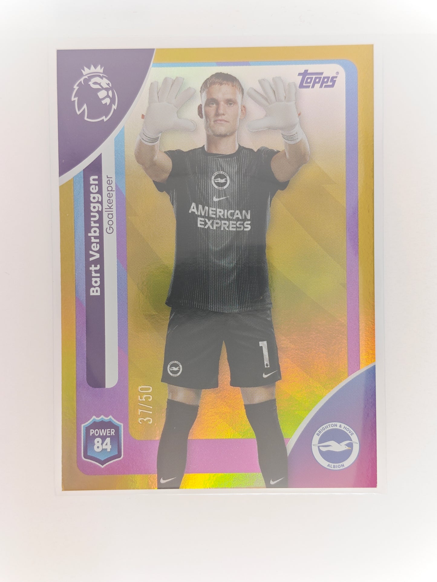 Bart Verbruggen /50 - Topps PL 25/26