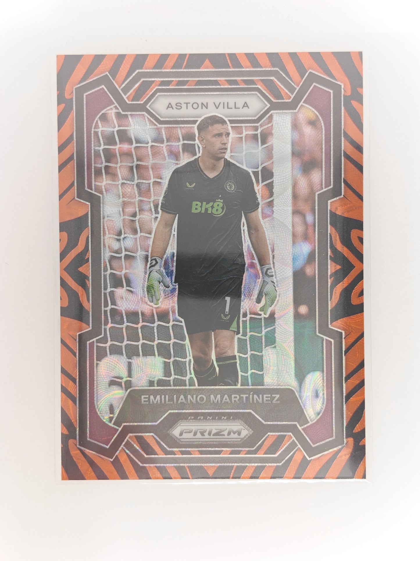 Emiliano Martinez Tiger Stripes SSP Choice - Panini Prizm Premier League 23/24