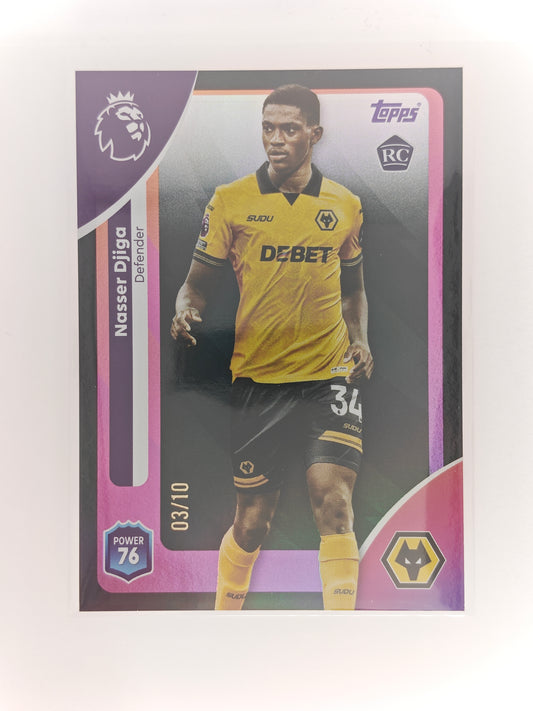 Nasser Djiga /10 rc - Topps PL 25/26