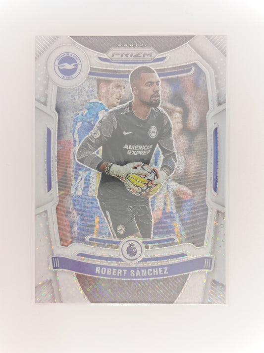 Robert Sanchez white sparkle SSP - Panini Prizm Premier League 21/22