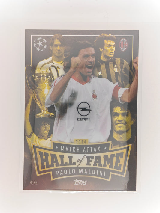 Paolo Maldini Hall of fame - Topps Match Attax 2024/25
