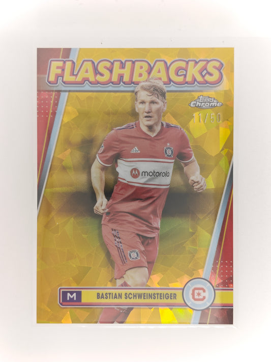 Bastian Schweinsteiger /50 Flashback - Topps MLS Sapphire 24
