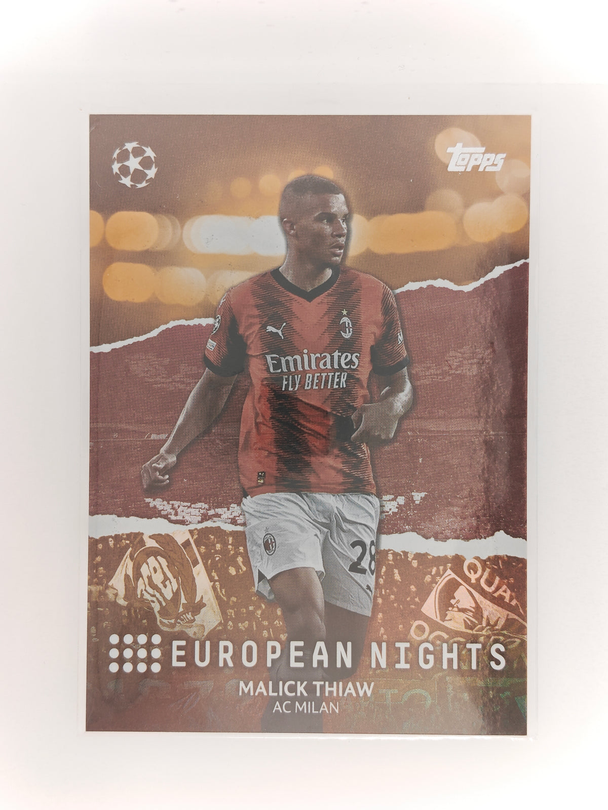Malick Thiaw /25 European Night - Topps Flagship 23/24