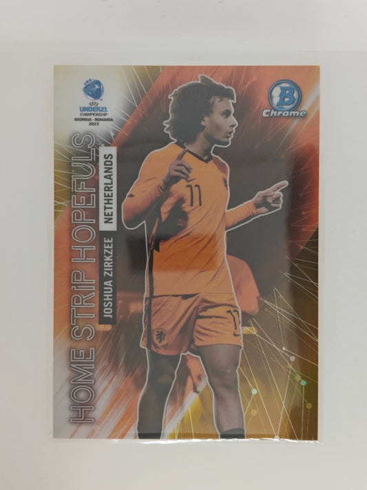 Joshua Zirkzee /50  Bowman - Topps Bowman u21 euro