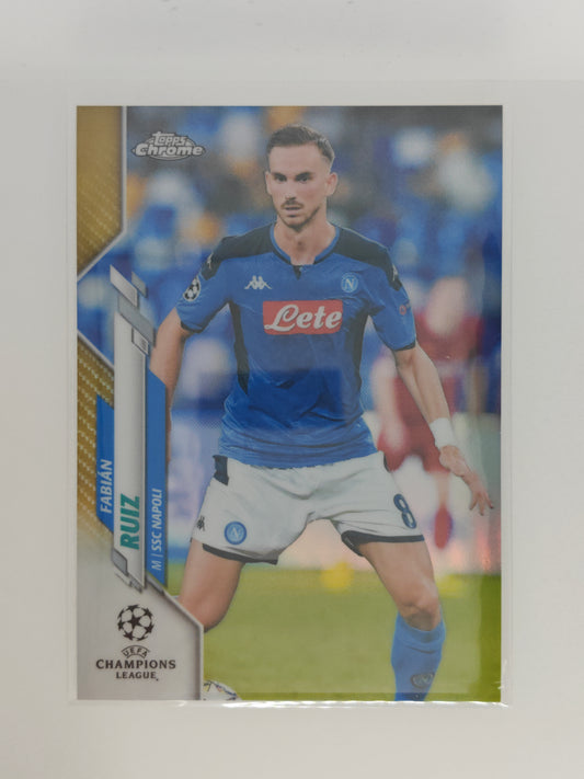 Fabian Ruiz /50 - Topps Chrome 20/21