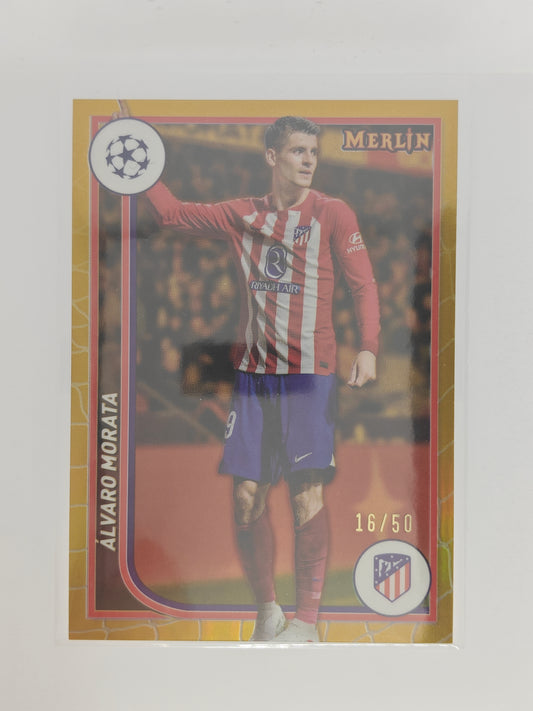 Alvaro Morata /50 - Topps Merlin 23/24
