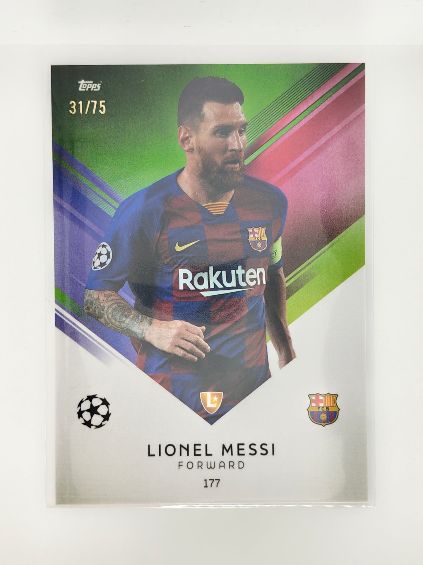 Lionel Messi /75 - Topps Total Football 24/25