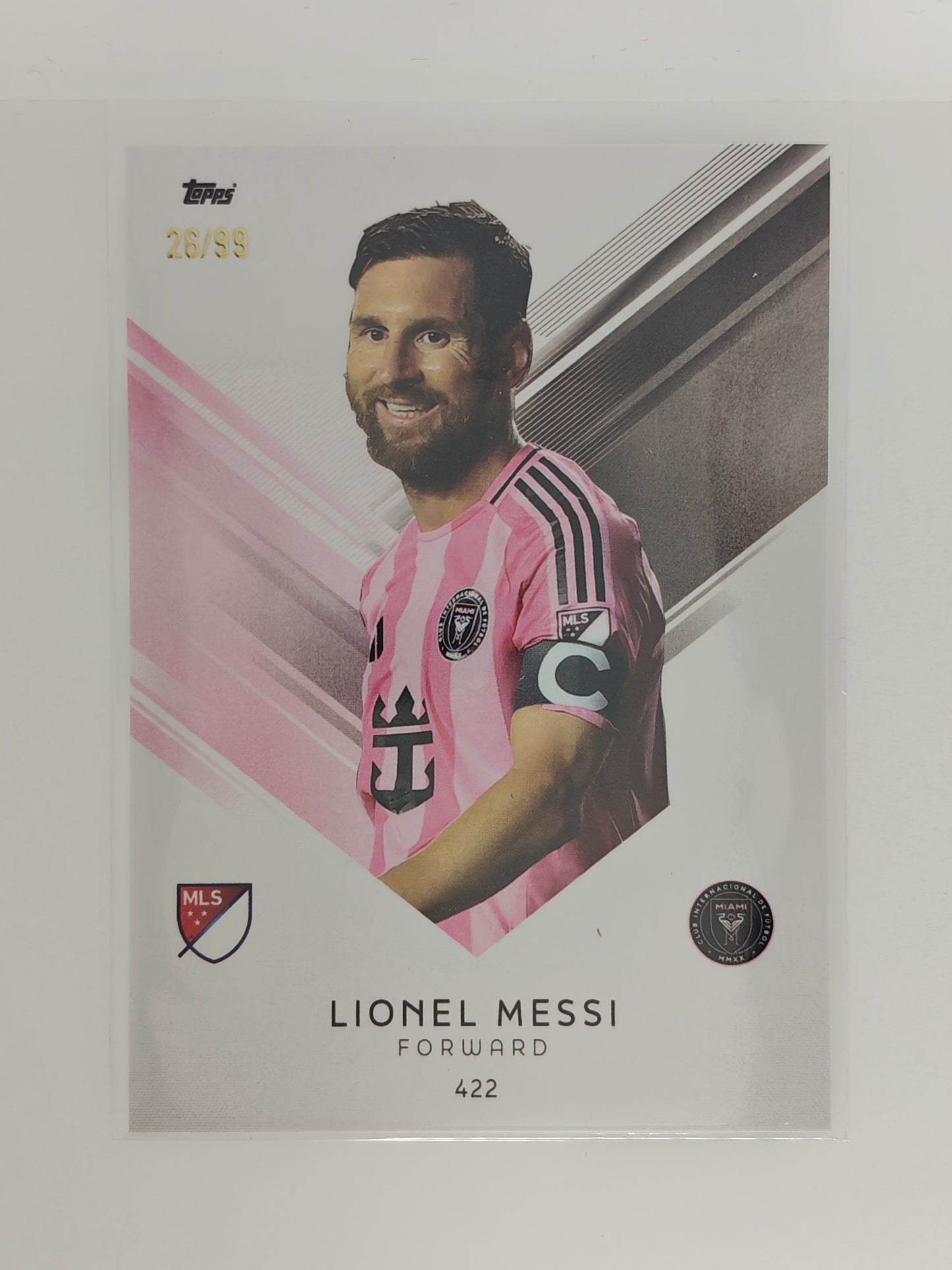 Lionel Messi /99 - Topps Total Football 25/26