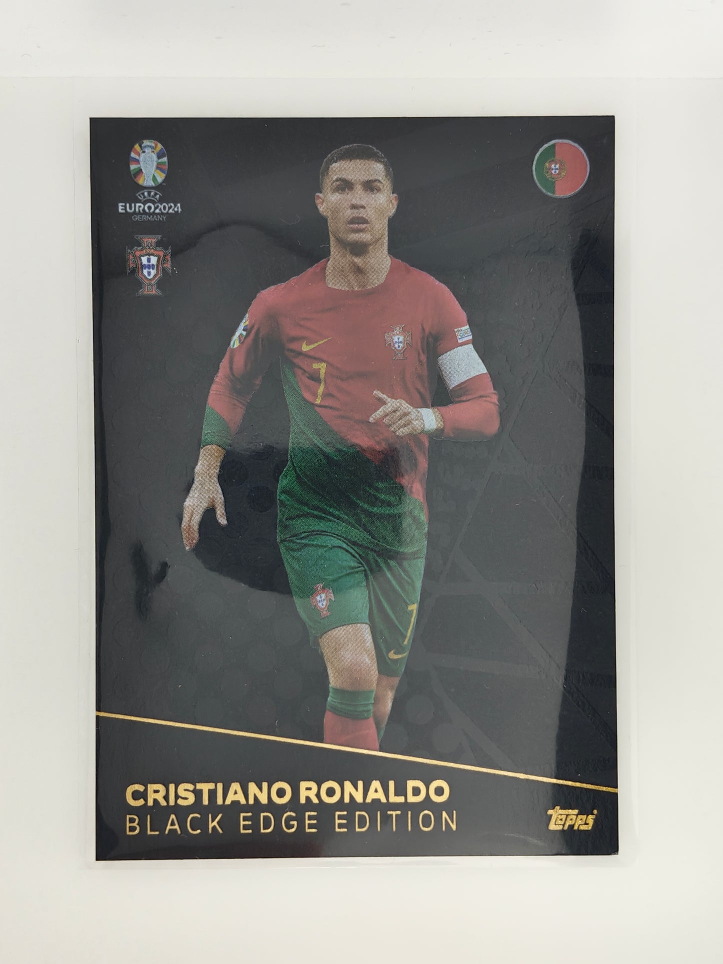 Cristiano Ronaldo Black edge - Topps Match Attax Euro 24