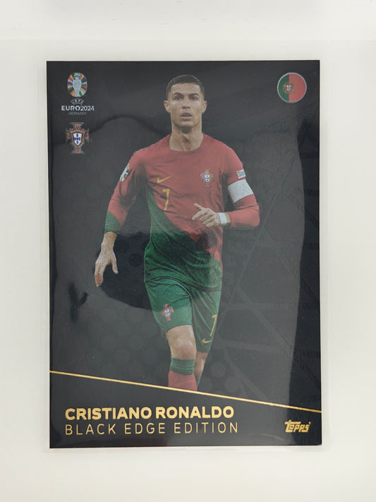 Cristiano Ronaldo Black edge - Topps Match Attax Euro 24
