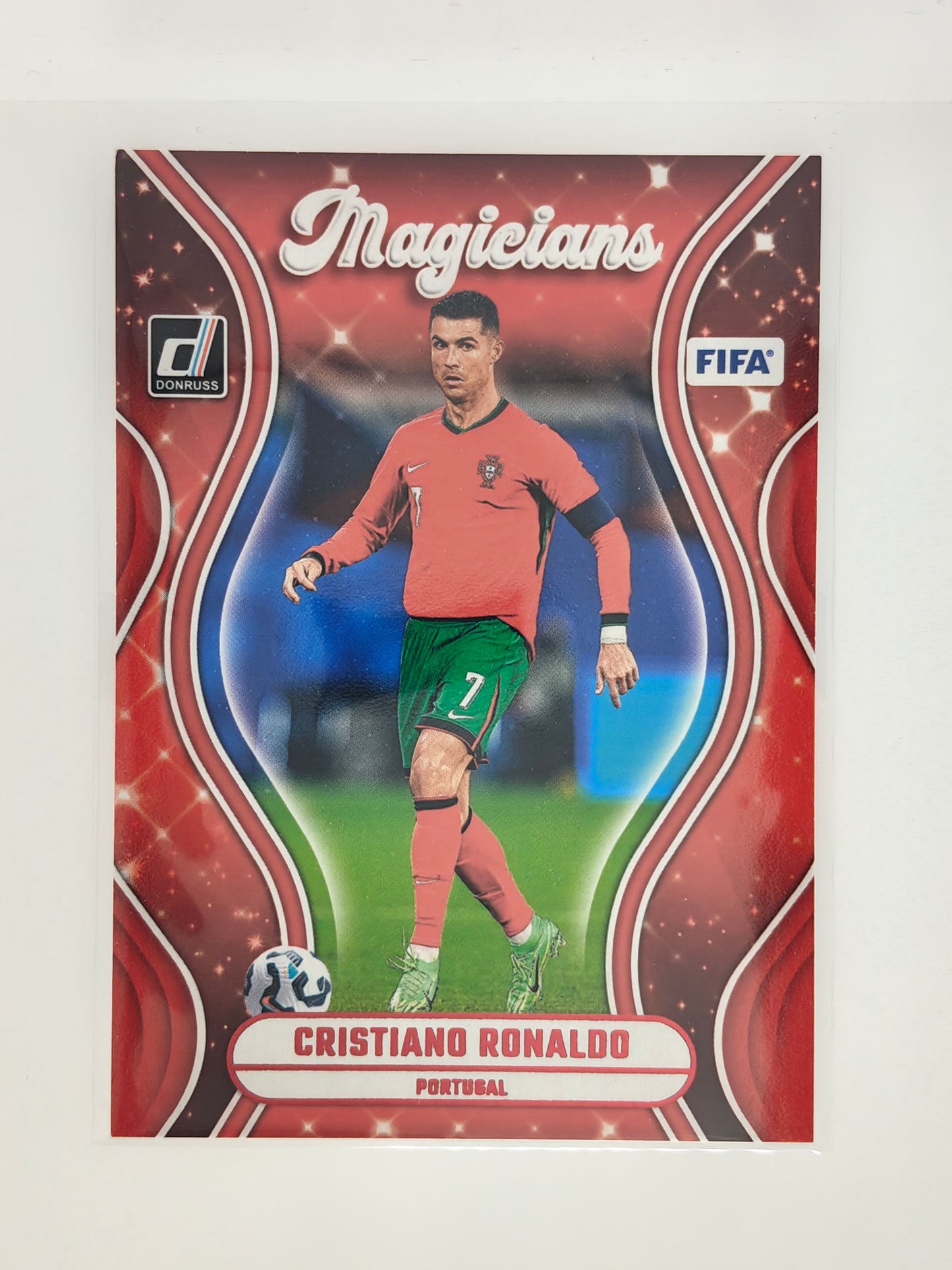 Cristiano Ronaldo magicians red - Panini Donruss 24/25