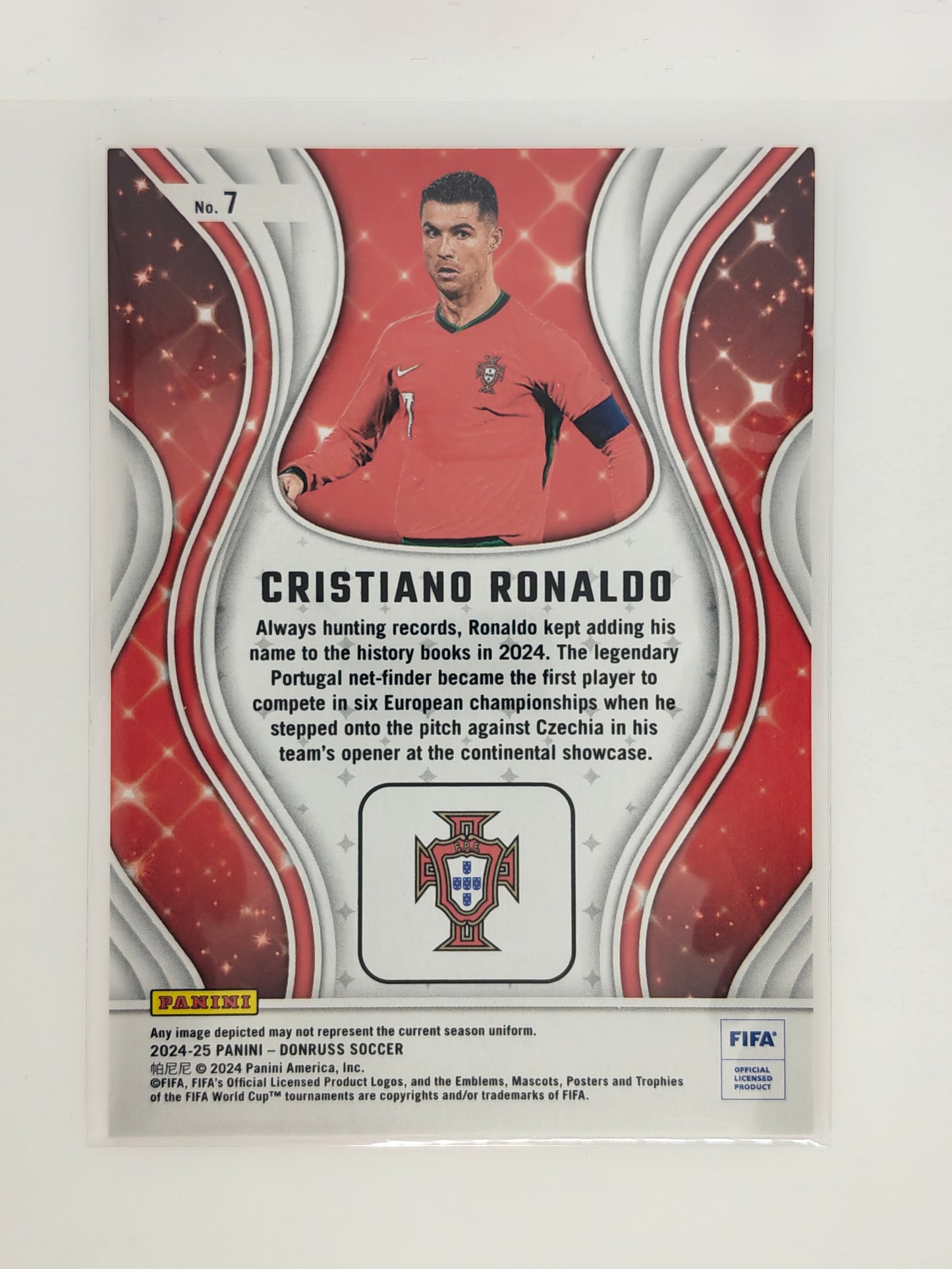 Cristiano Ronaldo magicians red - Panini Donruss 24/25