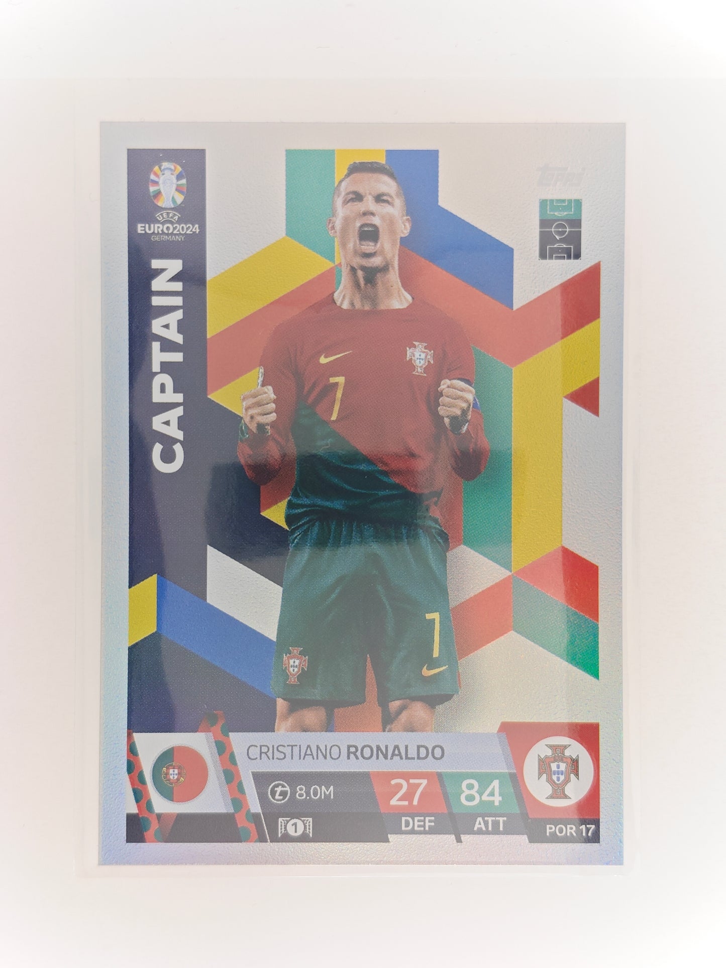 Cristiano Ronaldo Captain - Topps Match Attax Euro 24